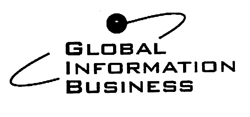 Trademark Logo GLOBAL INFORMATION BUSINESS