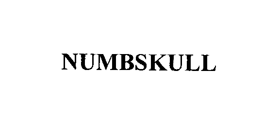 Trademark Logo NUMBSKULL
