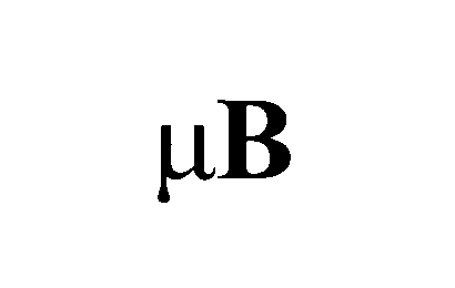 Trademark Logo µB