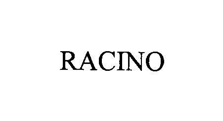 Trademark Logo RACINO