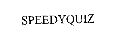 Trademark Logo SPEEDYQUIZ