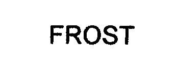 Trademark Logo FROST
