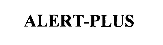 Trademark Logo ALERT-PLUS