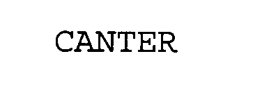 Trademark Logo CANTER