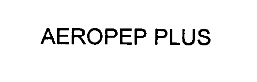 Trademark Logo AEROPEP PLUS