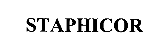 Trademark Logo STAPHICOR