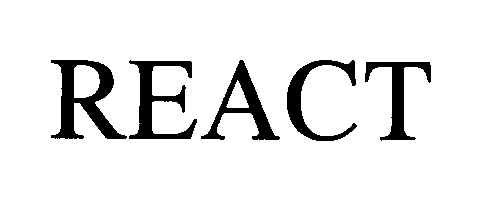 Trademark Logo REACT