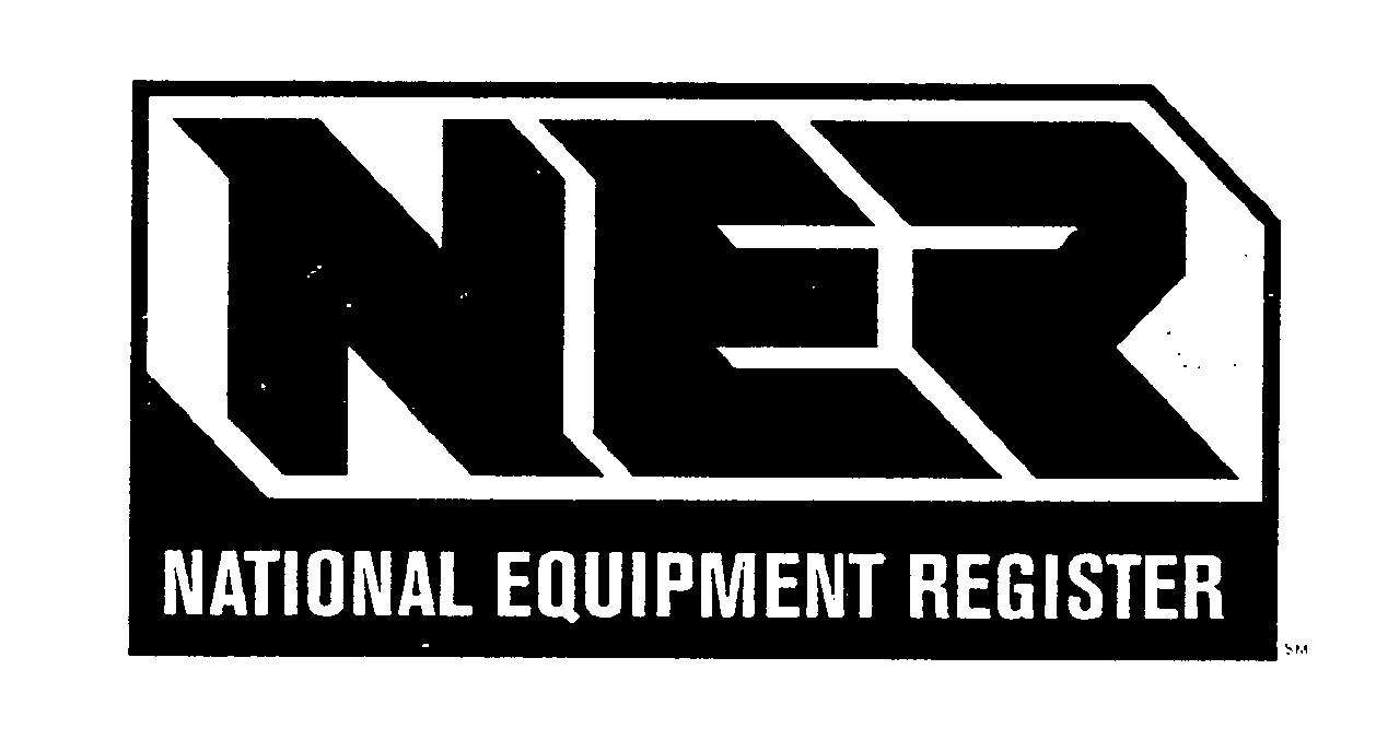  NER NATIONAL EQUIPMENT REGISTER