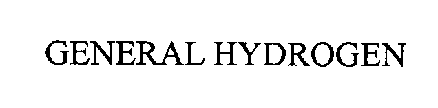 Trademark Logo GENERAL HYDROGEN