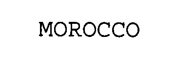 Trademark Logo MOROCCO