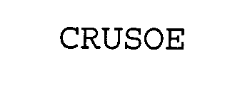 Trademark Logo CRUSOE