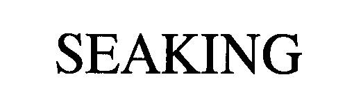 Trademark Logo SEAKING
