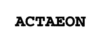 Trademark Logo ACTAEON