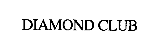 Trademark Logo DIAMOND CLUB