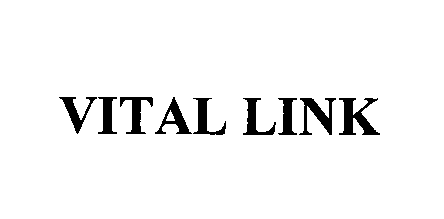 Trademark Logo VITAL LINK
