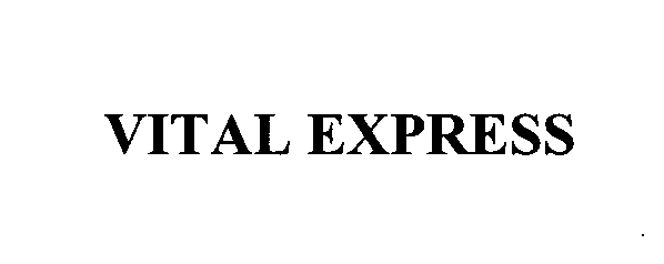  VITAL EXPRESS