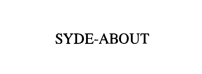  SYDE-ABOUT