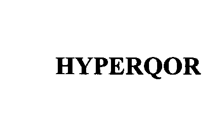 Trademark Logo HYPERQOR