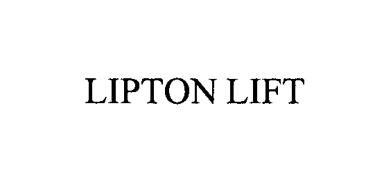 Trademark Logo LIPTON LIFT