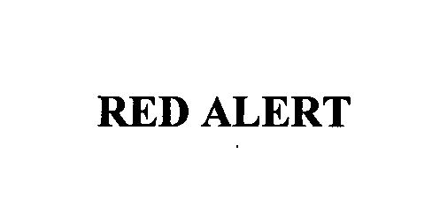 Trademark Logo RED ALERT