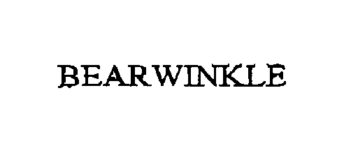  BEARWINKLE