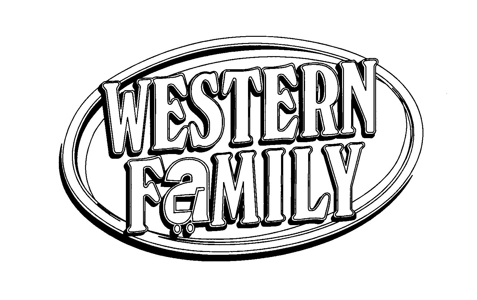 Trademark Logo WESTERN FAMILY