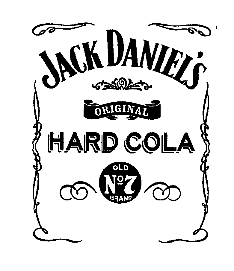  JACK DANIEL'S ORIGINAL HARD COLA OLD NO. 7 BRAND