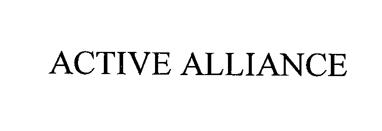 Trademark Logo ACTIVE ALLIANCE