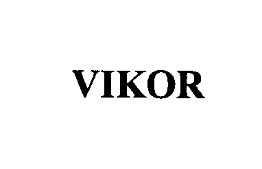 Trademark Logo VIKOR