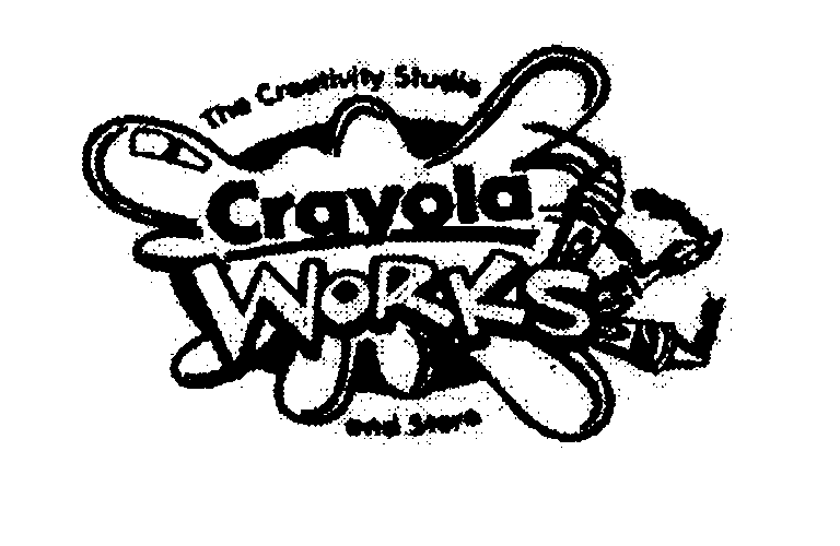 Trademark Logo THE CREATIVITY STUDIO CRAYOLA WORKS AND STORE