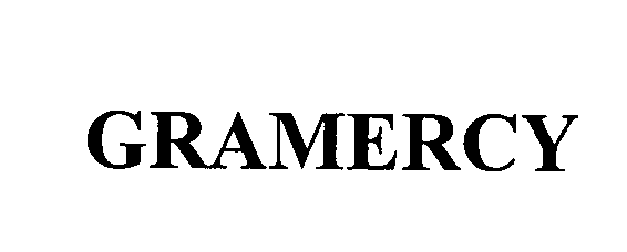 Trademark Logo GRAMERCY