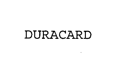 Trademark Logo DURACARD