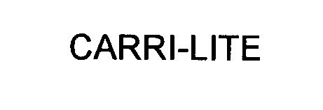 Trademark Logo CARRI-LITE