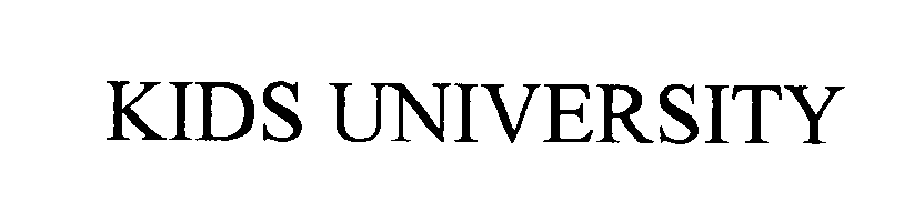  KIDS UNIVERSITY