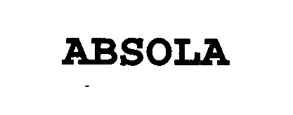 Trademark Logo ABSOLA