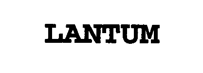 Trademark Logo LANTUM