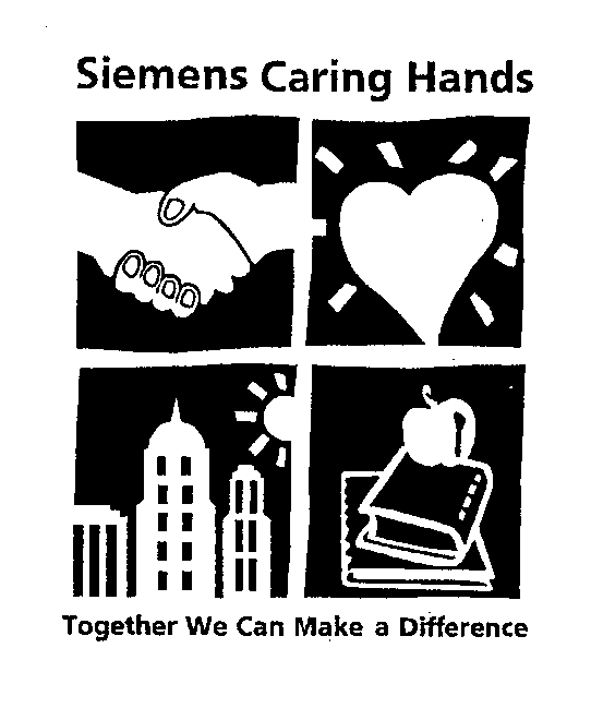  SIEMENS CARING HANDS TOGETHER WE CAN MAKE A DIFFERENCE