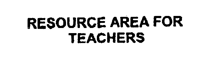  RESOURCE AREA FOR TEACHERS
