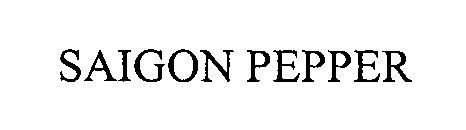 Trademark Logo SAIGON PEPPER