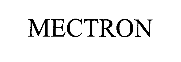 Trademark Logo MECTRON