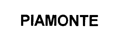 Trademark Logo PIAMONTE