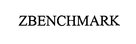 Trademark Logo ZBENCHMARK