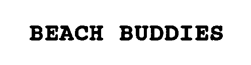 Trademark Logo BEACH BUDDIES