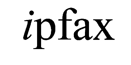 Trademark Logo IPFAX