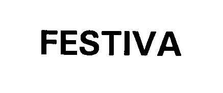 Trademark Logo FESTIVA