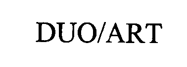 Trademark Logo DUO/ART