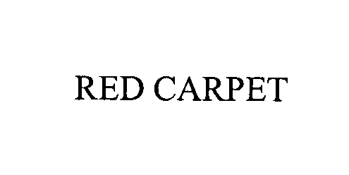 Trademark Logo RED CARPET