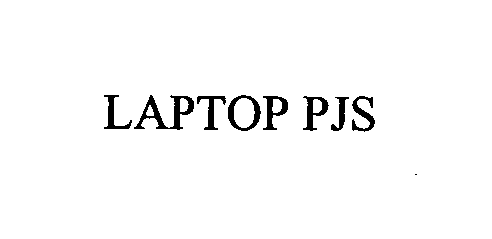 Trademark Logo LAPTOP PJS