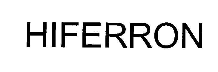 Trademark Logo HIFERRON