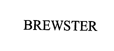 Trademark Logo BREWSTER